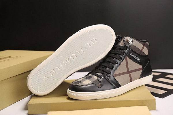 Burberry High-Top Fashion Men Shoes--003